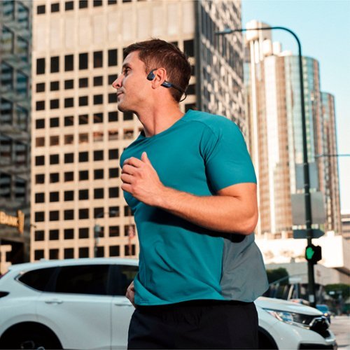 Shokz OpenRun Pro 2 Bone Conduction Open-Ear Sports Headphones - Steel Blue WHERE TO BUY