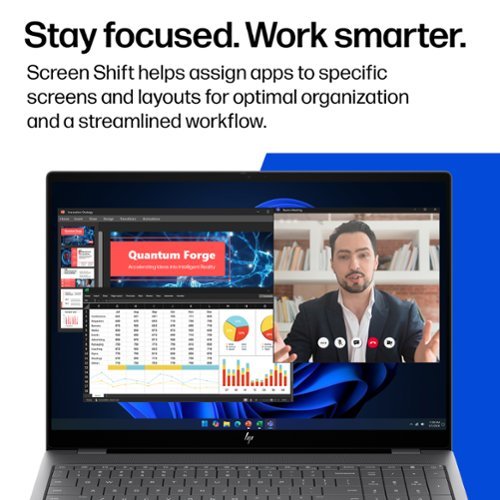 HP OmniBook X – Copilot+ PC – 16” 2K OLED Touchscreen Laptop – Intel Core Ultra X7 358H 2026 – 32GB Memory – 1TB SSD - Meteor Silver SHOP ONLINE