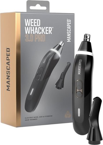 Manscaped - Weed Whacker 3.0 Pro Ear, Nose & Eyebrow Trimmer - Black