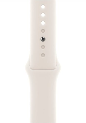 Apple - 46mm Starlight Sport Band - M/L - Starlight