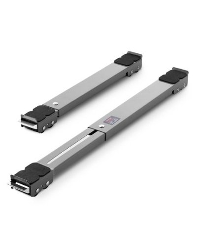 VEVOR - Heavy Duty Appliance Rollers, 330 lbs Load Capacity, Furniture Dolly Mobile Roller with Adjustable Base for Washer,Dryer - Gray-Front_Standard 