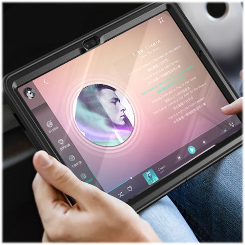 SaharaCase Samsung Galaxy Tab A11+ & Tab A9+ Heavy Duty Protective Case – 360° Rotating Hand Strap, Kickstand, Raider Series - Black BUY IN EUROPE