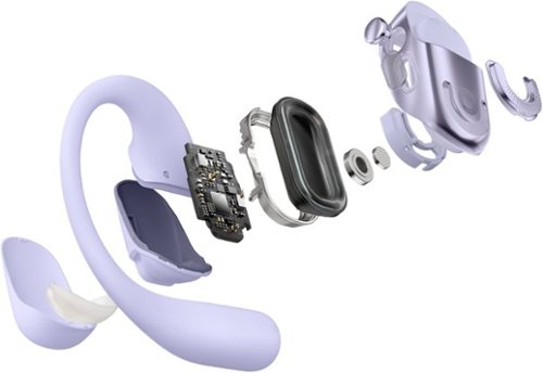 Shokz OpenFit 2+ Open-Ear True Wireless Bluetooth Earbuds - Purple WHERE TO BUY