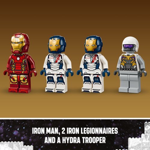LEGO Marvel Iron Man & Iron Legion vs. Hydra Soldier Avengers Toy 76288 HOW TO BUY