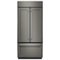 KitchenAid - 20.8 Cu. Ft. Built-In French Door Bottom Mount Refrigerator - Custom Panel Ready-Front_Standard