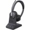 Yealink - WH64 Headset - Microsoft Teams Certification - Stereo - Wireless - Bluetooth/DECT - 492.1 ft - 20 Hz to 20 kHz - Black-Front_Standard