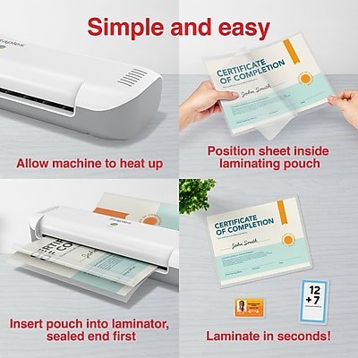 美品 LASTARTS ラスターツ LS915 BOA 23.5-24cm Staples Thermal Laminator, 9