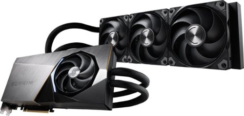 MSI NVIDIA GeForce RTX 5080 16G SUPRIM LIQUID SOC 16GB GDDR7 PCI Express Gen 5 Graphics Card - Black WORLDWIDE DELIVERY