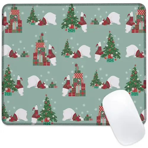 Cute Christmas Polar Bear