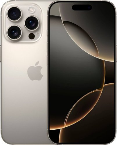 Apple - Pre-Owned Excellent iPhone 16 Pro Max 5G 1TB - Apple Intelligence - (Unlocked) - Natural Titanium