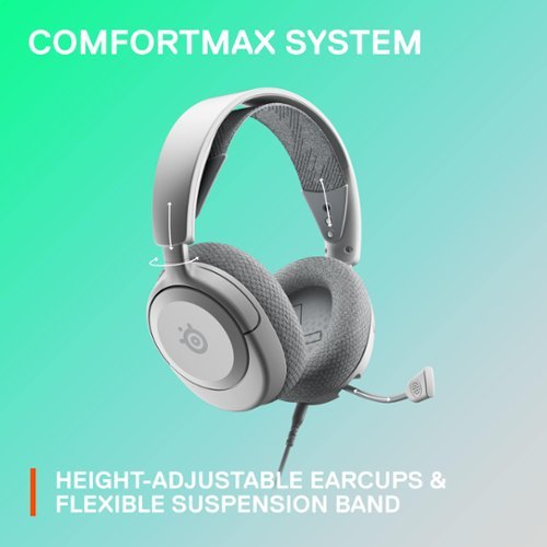 SteelSeries Arctis Nova 1 Wired Gaming Headset for PC, PS5, and PS4 - White BUY ONLINE
