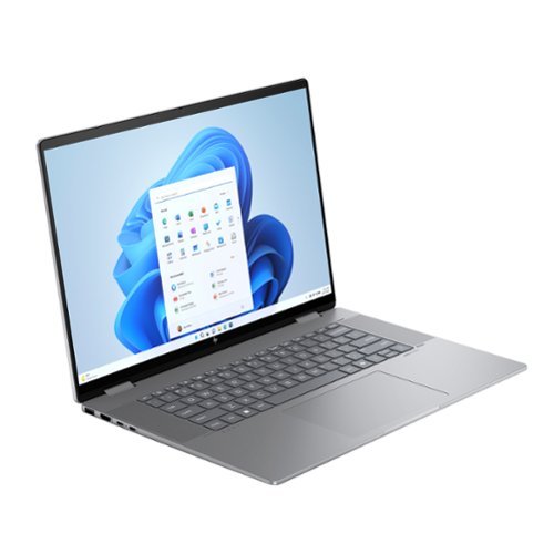 HP Envy 2-in-1 16 2K Touch-Screen Laptop - AMD Ryzen 7 - 16GB Memory - 1TB SSD - Meteor Silver BUY IN EUROPE