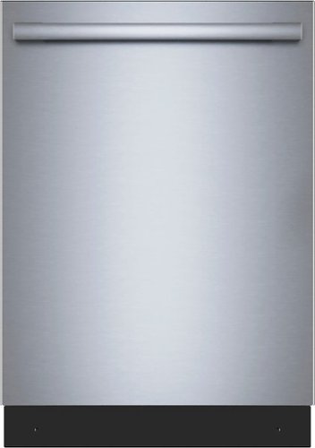 Bosch - 500 Series 24" Top Control Smart Built-In Tub Dishwasher with 3rd Rack and Zone Wash, 44 dBA - Stainless Steel