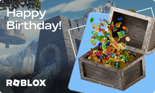 Roblox - $10 Happy Birthday Digital Gift Card [Includes Virtual Item] [Digital]