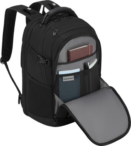SwissGear SA1056 Laptop Backpack - Black BUY IN SINGAPORE