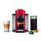 Nespresso Vertuo Coffee and Espresso Maker by De'Longhi with Aeroccino Milk Frother - Shiny Red-Front_Standard