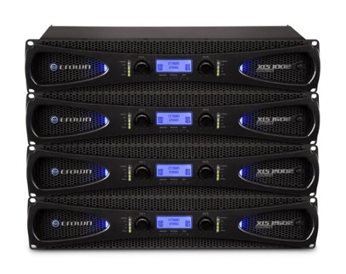Crown XLS 1502, Drivecore 2, Two-channel, 525W @ 4Ω Power Amplifier - Black WORLDWIDE DELIVERY