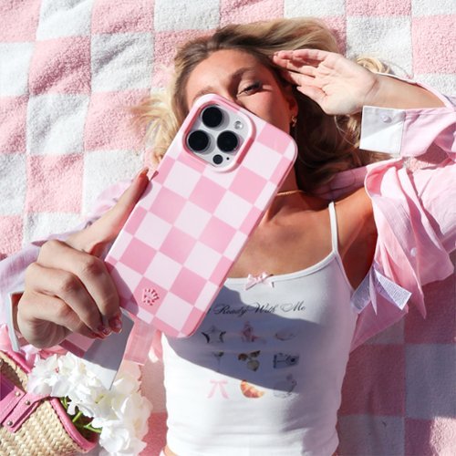 VELVET CAVIAR Magsafe Case for Apple iPhone 16 Pro Max - Pink Vibe Checkered WHERE TO BUY