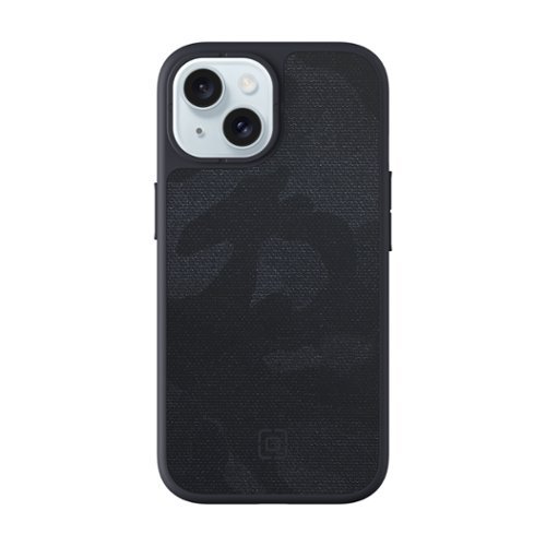 Incipio cru. Protective Hard Shell Case with MagSafe for Apple iPhone 15 - Navy Camo GLOBAL SHIPPING