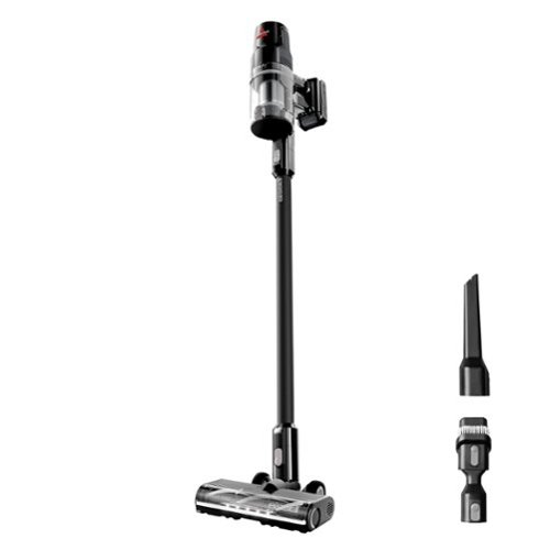 BISSELL - Cleanview® XR 200W Stick Vacuum - Black with silver accents-Front_Standard