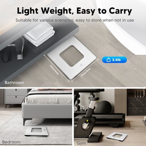 Arboleaf  weight Scale, Accurate Measurements, LED Display - White BUY ONLINE