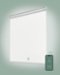 Yoolax - Motorized Blackout Blinds for Windows, Cordless Remote Roller Shades - Bedroom/Office (Alpine 22"x72") - White-Front_Standard