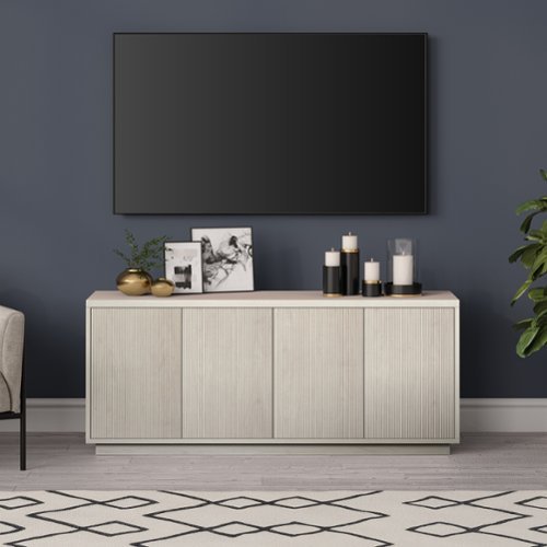 Camden&Wells - Marten TV Stand for Most TVs up to 65" - White Wash-Front_Standard 