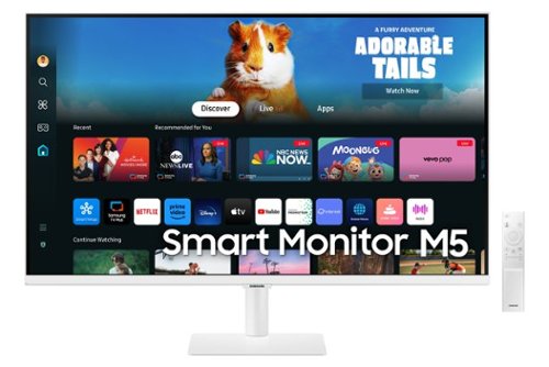Samsung - M50D LED FHD 60Hz 4ms Smart Monitor with HDR 10 (HDMI, USB)