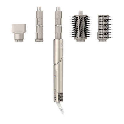 Shark - FlexStyle Air Styling & Drying System, Powerful Hair Blow Dryer and Multi-Styler - Stone Straight & Wavy-Front_Standard