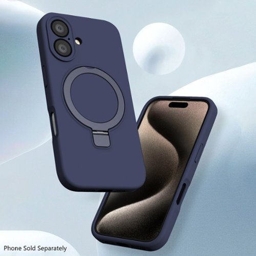 SaharaCase Venture Series Silicone Case with MagSafe for Apple iPhone 16 - Midnight Blue BUY ONLINE