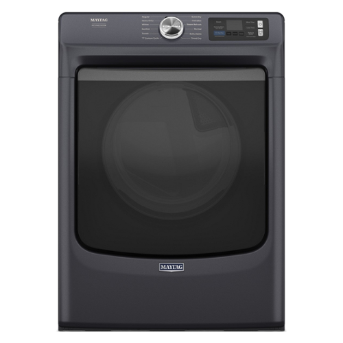 Maytag - 7.4 Cu. Ft. Smart Electric Dryer with Steam and Pet Pro System - Volcano Black