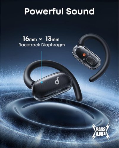 Soundcore V40i by Anker, Open Ear Headphones Black A3878 - Best Buy