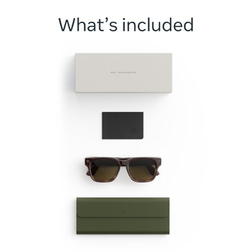 Meta Fury - AI Glasses - Smart Features like 12MP Camera, Live Translate - 3K HD Resolution - 8+ Hour Battery - Green Lenses - Mahogany SHOP ONLINE