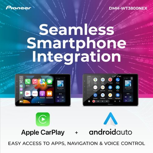 Pioneer 9 Android Auto and Apple CarPlay Bluetooth Digital Media (DM) Receiver - Black BUY IN SINGAPORE
