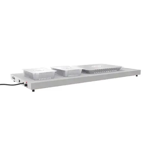 Front. Koolmore - 48 In. Commercial Warming Shelf - Silver.