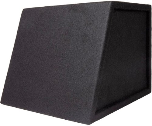 Maxxlink 10 Single Sealed Subwoofer Enclosure - Black GLOBAL SHIPPING