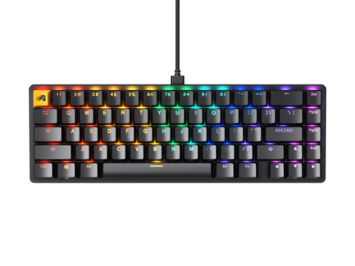 Glorious - GMMK 2 Prebuilt 65% Compact Wired Mechanical Linear Switch Gaming Keyboard with Hotswappable Switches