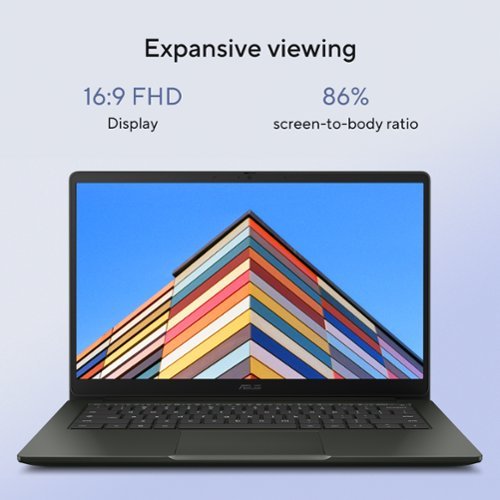 ASUS CX14 14 FHD Chromebook Plus Laptop with Google AI - Intel Core 3 (2025) - 8GB Memory - 128GB Storage - Hunter Green SHOP ONLINE