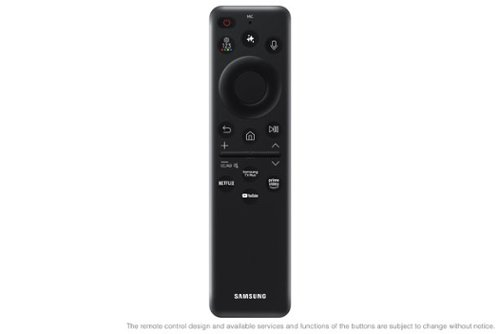 Samsung - Solar Cell Remote Black (2025) - Black