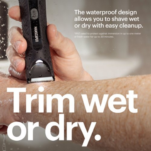 Manscaped The Lawn Mower 3.0 Plus Essentials Kit, SkinSafe Rechargeable Wet/Dry Groin and Body Hair Trimmer, Grooming Gift Set - Black WHERE TO BUY