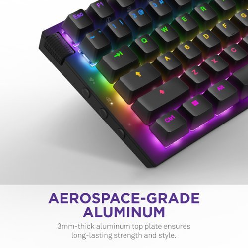 NZXT Function 2 - MiniTKL Wired Optical Gaming Keyboard - Black BUY IN MIDDLE EAST