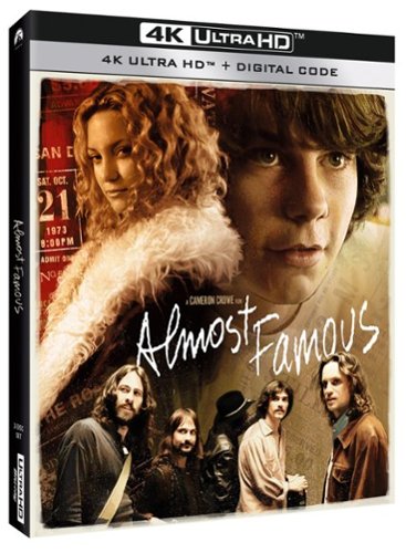 

Almost Famous [Includes Digital Copy] [4K Ultra HD Blu-ray] [2000]