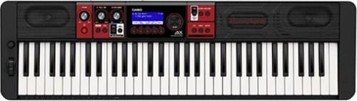 Casio - CT-S1000V Portable Keyboard with 61 Keys and Vocal Synthesis - Black