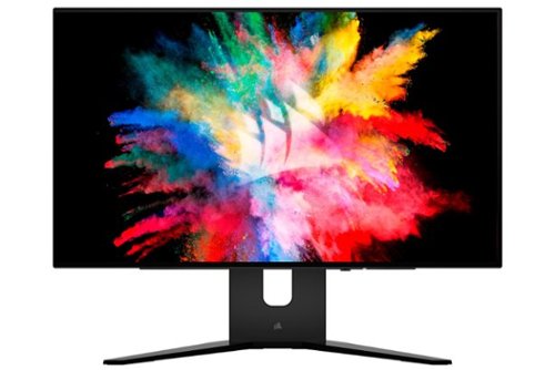 CORSAIR - XENEON 27" OLED QHD FreeSync Premium and G-SYNC Compatible Gaming Monitor with HDR (HDMI, USB, DisplayPort) - Black