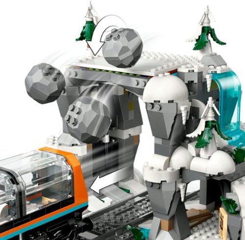LEGO City Explorers’ Arctic Polar Express Train Set Toy 60470 GLOBAL SHIPPING