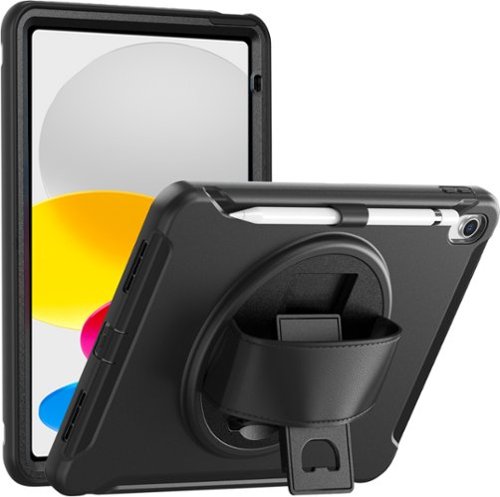 SaharaCase Raider Series Heavy Duty Hand Strap Case for Apple iPad 11'' (A16) and 10.9 (10th Gen) - Black HOW TO BUY