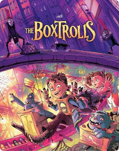 The Boxtrolls (Steelbook)   - 4K Blu-Ray [4K Ultra HD Blu-ray]-Front_Standard 