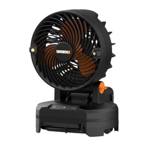 Worx WX097L 20V 8inch Cordless Misting Fan - Black
