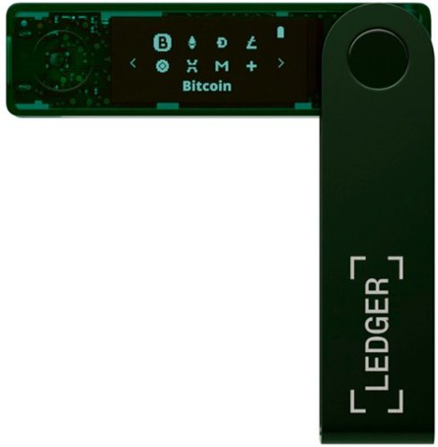 Ledger Nano X Crypto Hardware Wallet - Bluetooth - Emerald Green WORLDWIDE DELIVERY