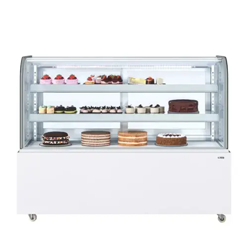 Front. Koolmore - 60 in. Refrigerated Bakery Display Case, 17.6 cu. ft. in White (KM-CDHF-17C-WH) - white.